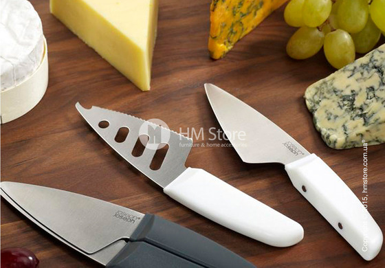 Набор ножей для сыра Joseph Joseph Duo, White