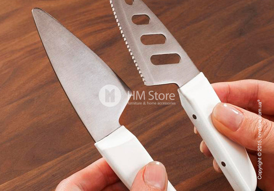 Набор ножей для сыра Joseph Joseph Duo, White