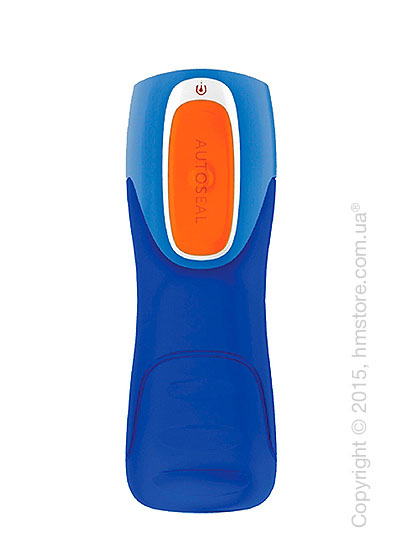 Бутылка спортивная детская Contigo Kids Trekker, Blue and orange 420 мл