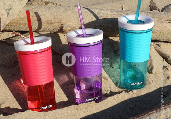 Стакан для воды Contigo Shake & Go, Lilac 530 мл