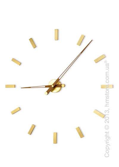 Часы настенные Nomon Tacon 12 Gold Wall Clock