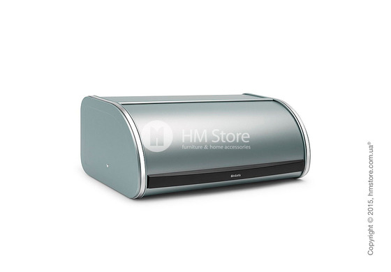 Хлебница Brabantia Roll Top Bread Bin, Metallic Mint