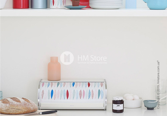 Хлебница Brabantia Roll Top Bread Bin, Pauline Colour