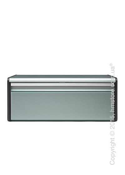 Хлебница Brabantia Fall Front Bread Bin, Metallic Mint