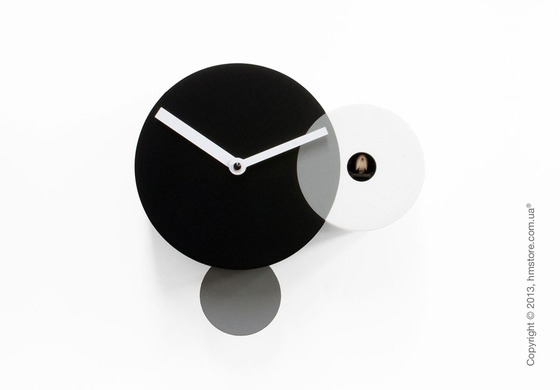 Часы настенные Progetti Pared Kandinsky Wall Clock, Black and White
