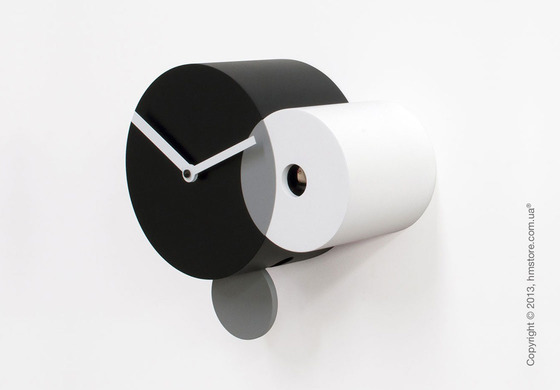 Часы настенные Progetti Pared Kandinsky Wall Clock, Black and White