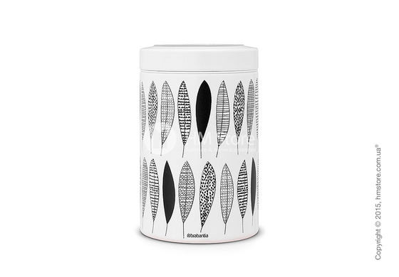 Емкость для хранения сыпучих продуктов Brabantia Window Lid 1,4 л, Pauline Black