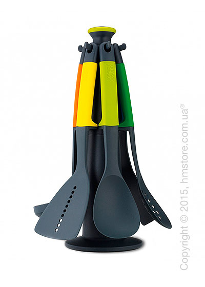 Набор кухонного инвентаря на подставке Joseph Joseph Elevate Carousel Set, Multi Colour