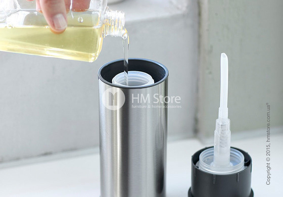 Диспенсер для жидкого мыла Brabantia Soap Dispenser, Matt Steel Fingerprint Proof