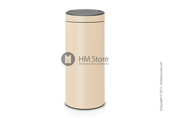 Ведро для мусора Brabantia Touch Bin New 30 л, Almond