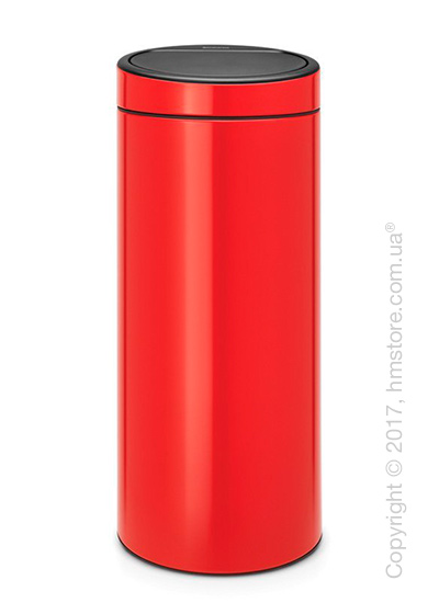 Ведро для мусора Brabantia Touch Bin New 30 л, Passion Red