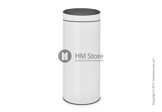 Ведро для мусора Brabantia Touch Bin New 30 л, White