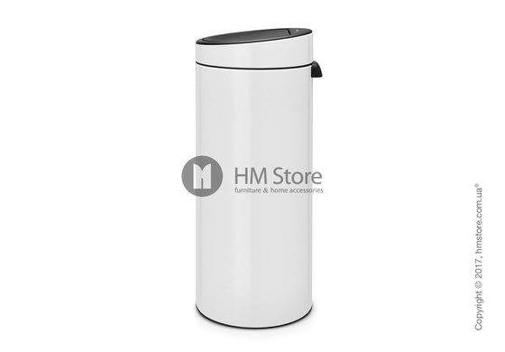 Ведро для мусора Brabantia Touch Bin New 30 л, White