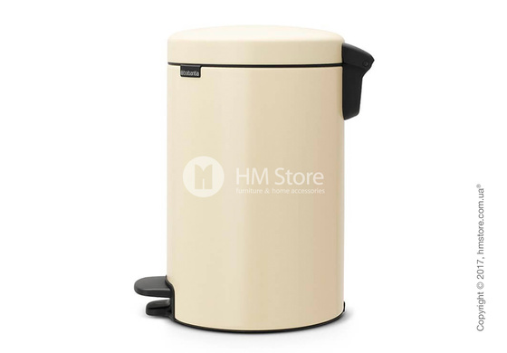 Ведро для мусора Brabantia Pedal Bin NewIcon 12 л, Almond
