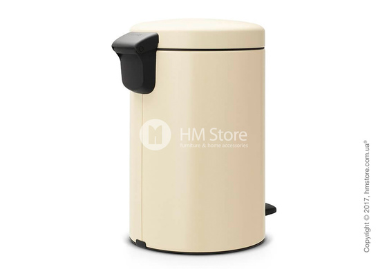 Ведро для мусора Brabantia Pedal Bin NewIcon 12 л, Almond