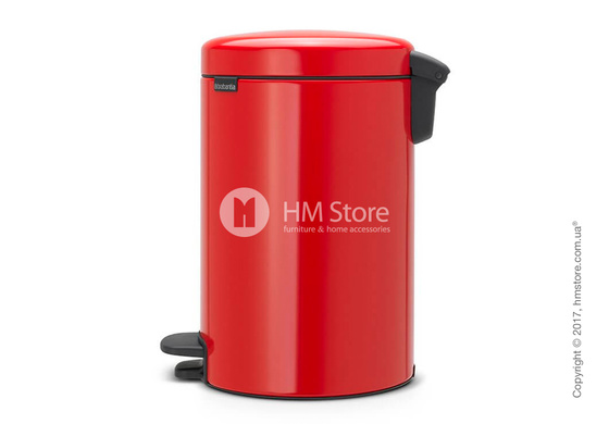 Ведро для мусора Brabantia Pedal Bin NewIcon 12 л, Passion Red