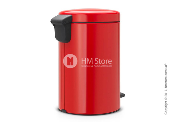 Ведро для мусора Brabantia Pedal Bin NewIcon 12 л, Passion Red