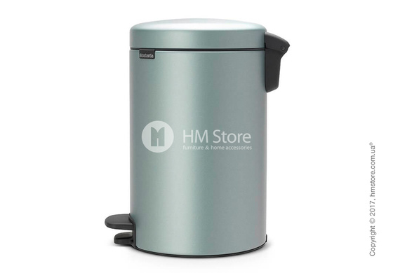 Ведро для мусора Brabantia Pedal Bin NewIcon 12 л, Metallic Mint