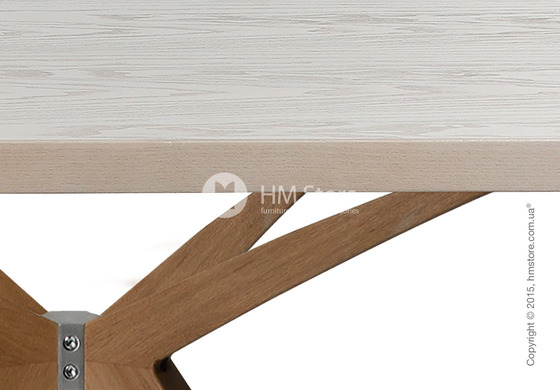 Стол Wagner W-Table klein Holzgestell 800х800 мм, Массив дуба