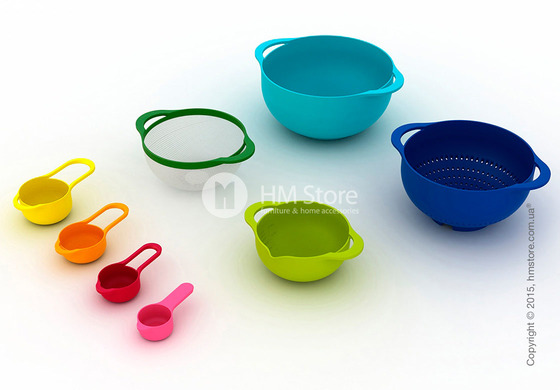 Набор емкостей для приготовления Joseph Joseph Nest 8, Multi Colour