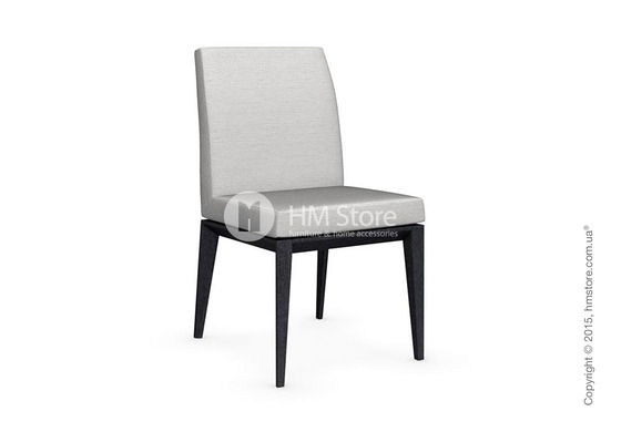 Стул Calligaris Bess Low, Solid wood graphite beech stained and Denver fabric sand Стул Calligaris Bess Low, Solid wood graphite beech stained and Denver fabric sand