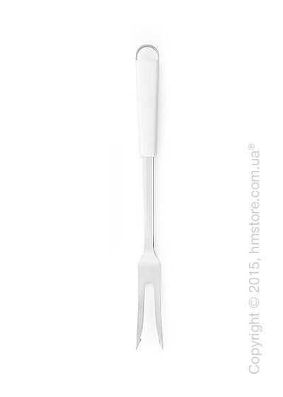 Вилка Brabantia Meat Fork, White and Stainless Steel