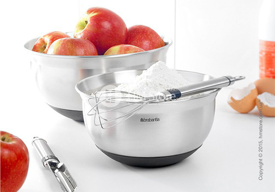 Салатница Brabantia Mixing Bowl 3 л, Matt Steel