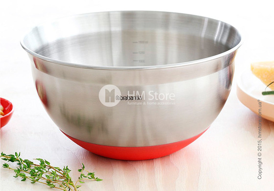 Салатница Brabantia Mixing Bowl 1,6 л, Red