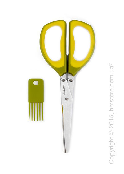 Ножницы для зелени Brabantia Herb Scissors Tasty Colours, Green and Yellow