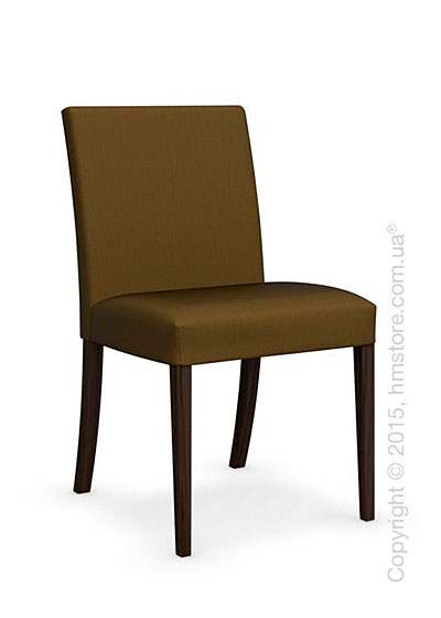 Стул Calligaris Dolcevita Low, Solid wood smoke and Oslo fabric olive green