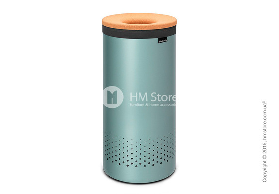 Бак для белья Brabantia Laundry Bin 35 л, Cork Lid, Mint and Cork Brown Бак для белья Brabantia Laundry Bin 35 л, Cork Lid, Mint and Cork Brown