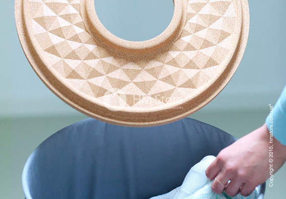 Бак для белья Brabantia Laundry Bin 35 л, Cork Lid, Mint and Cork Brown