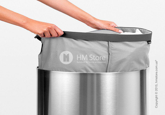 Бак для белья Brabantia Laundry Bin Selector 55 л, Matt Steel Бак для белья Brabantia Laundry Bin Selector 55 л, Matt Steel
