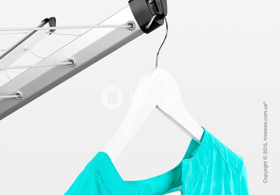 Сушилка настенная для белья Brabantia WallFix with Box, Matt Steel