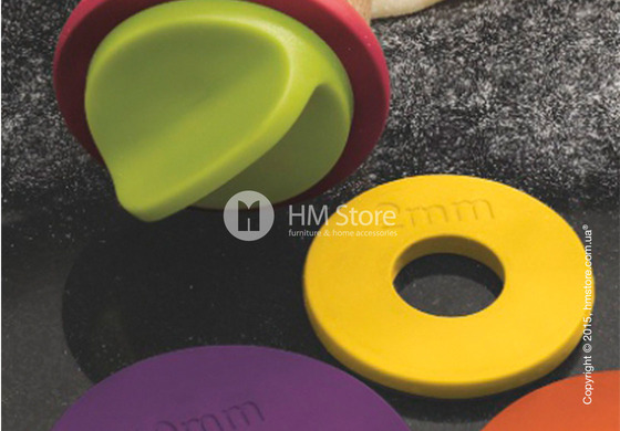 Скалка с кольцами для регулировки Joseph Joseph Adjustable Rolling Pin, Grey and Blue