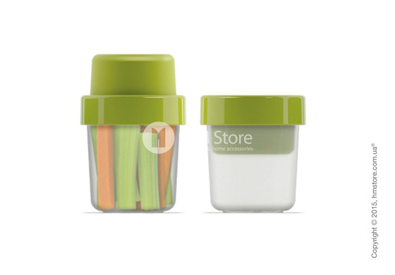 Контейнер для снэков Joseph Joseph GoEat Space-saving Snack pot, Green