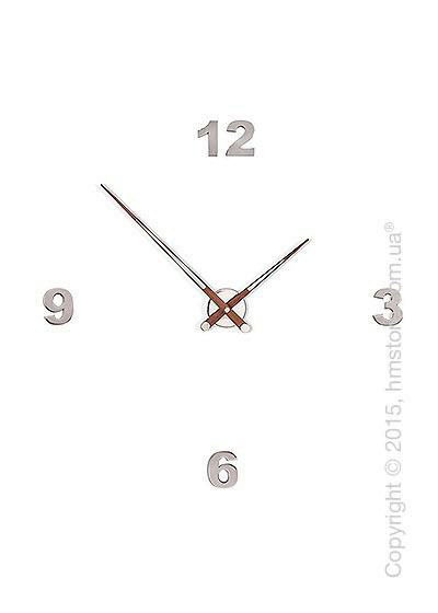 Часы настенные Nomon Axioma N 4 I Numbers Pack Wall Clock, Walnut