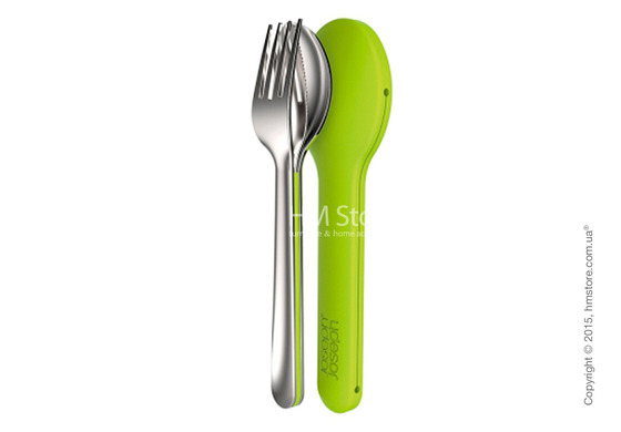 Набор столовых приборов Joseph Joseph GoEat Space-saving Cutlery Set на 1 персону, 4 предмета, Green