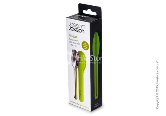 Набор столовых приборов Joseph Joseph GoEat Space-saving Cutlery Set на 1 персону, 4 предмета, Green