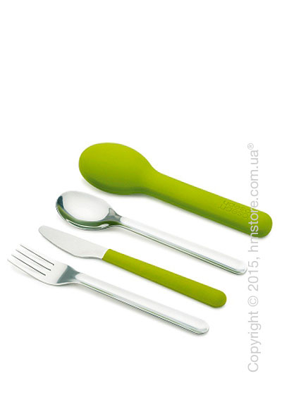 Набор столовых приборов Joseph Joseph GoEat Space-saving Cutlery Set на 1 персону, 4 предмета, Green
