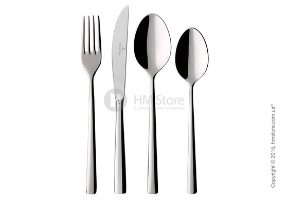 Набор столовых приборов Villeroy & Boch коллекция Piemont на 12 персон, 75 предметов