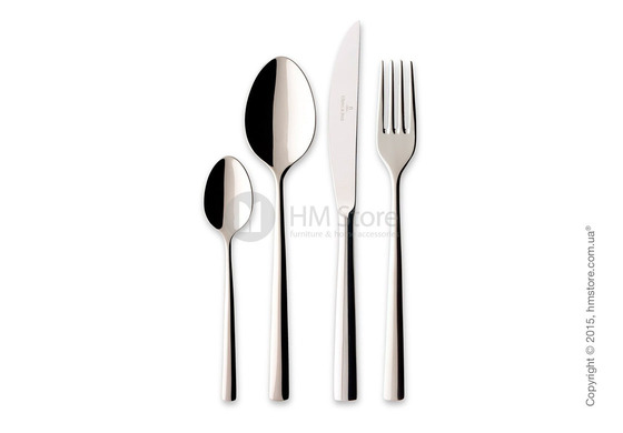 Набор столовых приборов Villeroy & Boch коллекция Piemont Lunch на 12 персон, 113 предметов