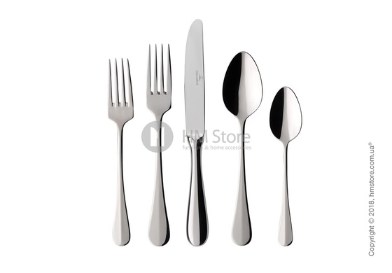 Набор столовых приборов Villeroy & Boch коллекция Coupole на 6 персон, 30 предметов