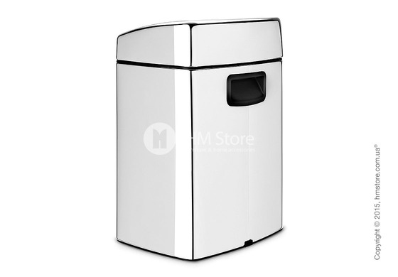 Ведро для мусора Brabantia Touch Bin 10 л, Brilliant Steel