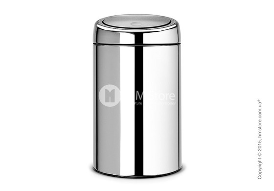 Ведро для мусора Brabantia Touch Bin 20 л, Brilliant Steel Ведро для мусора Brabantia Touch Bin 20 л, Brilliant Steel