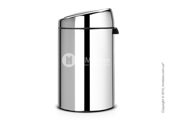 Ведро для мусора Brabantia Touch Bin 20 л, Brilliant Steel