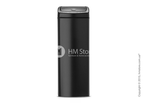 Ведро для мусора Brabantia Touch Bin 25 л, Matt Black