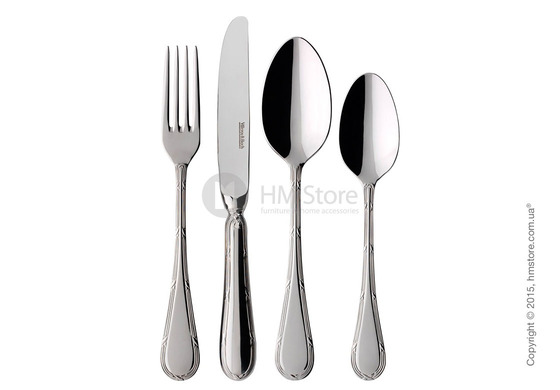 Набор столовых приборов Villeroy & Boch коллекция Kreuzband-Septfontaines Lunch на 12 персон, 113 предметов