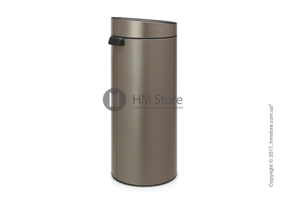Ведро для мусора Brabantia Touch Bin New 30 л, Platinum