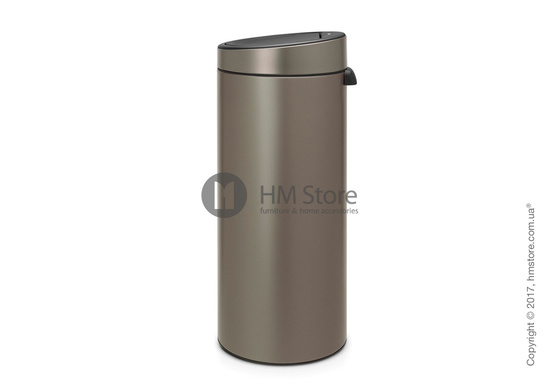 Ведро для мусора Brabantia Touch Bin New 30 л, Platinum